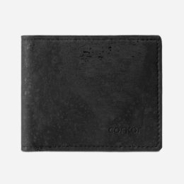 Geldbörse mit Münzfach (schwarz)