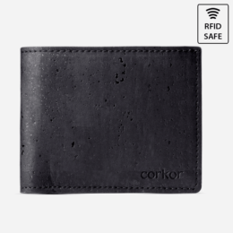 Brieftasche mit ID-Fenster (schwarz)